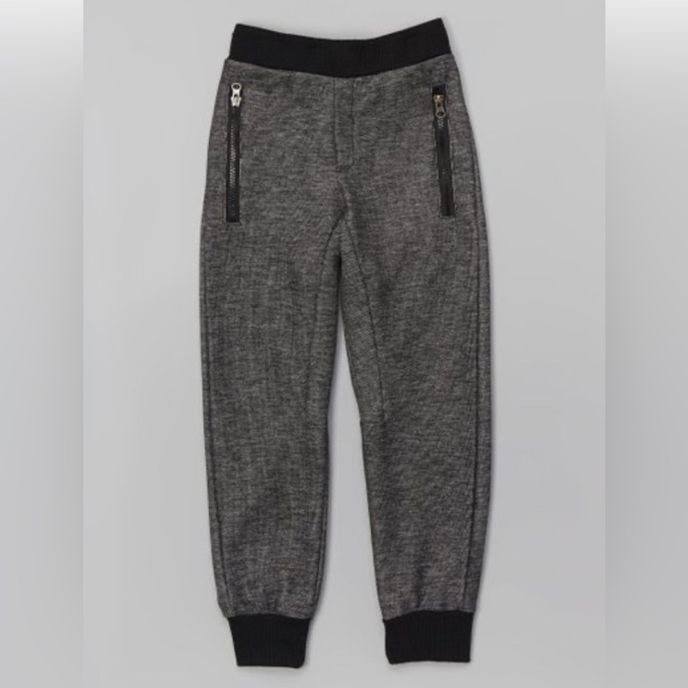 American Hawk Black Zip- Pocket Sweatpants/Joggers…Boys ...